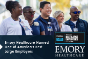 Emory Healthcare named one of ‘America’s Best Large Employers’ by Forbes