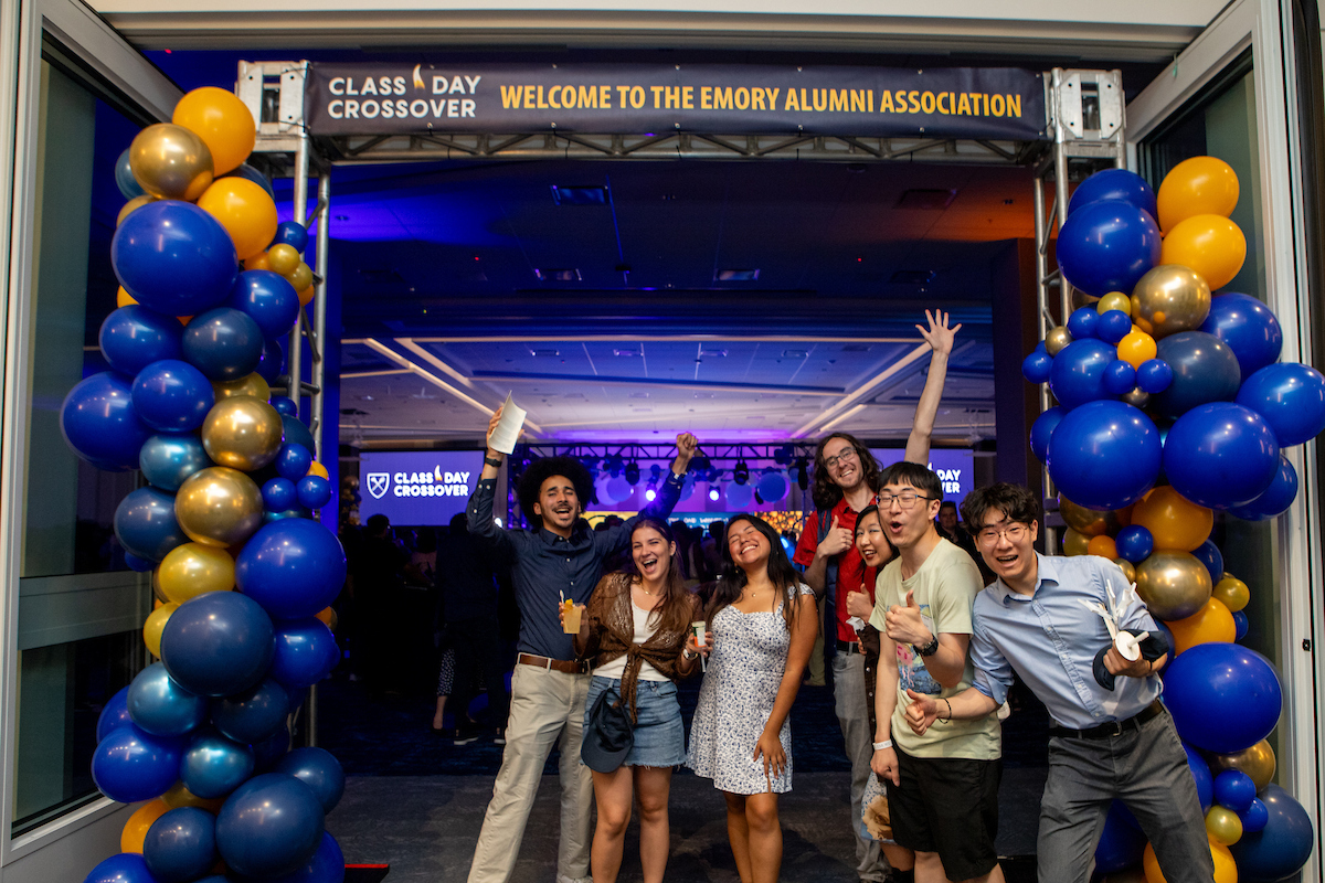 students at the crossover celebration