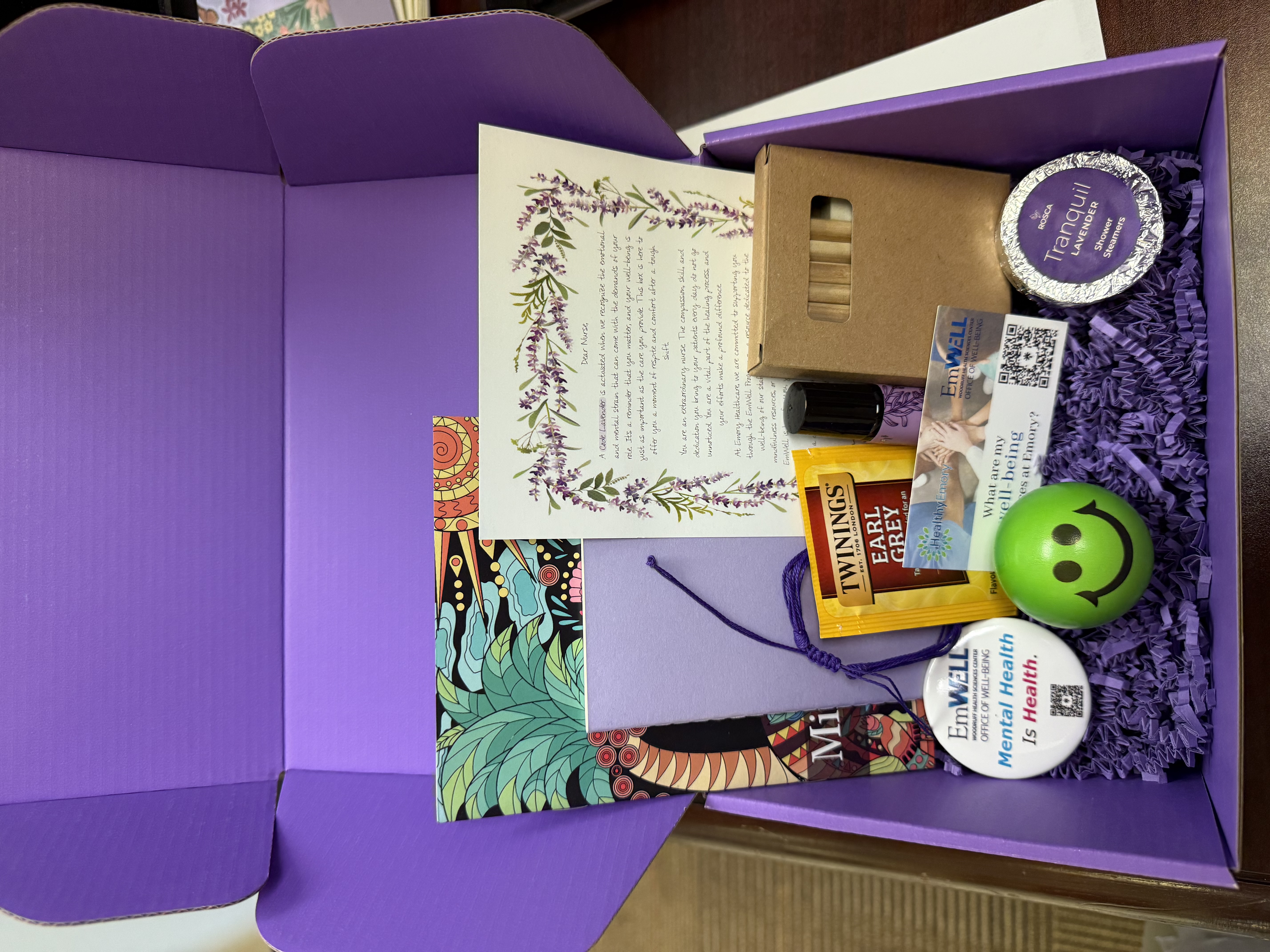 Code Lavender box