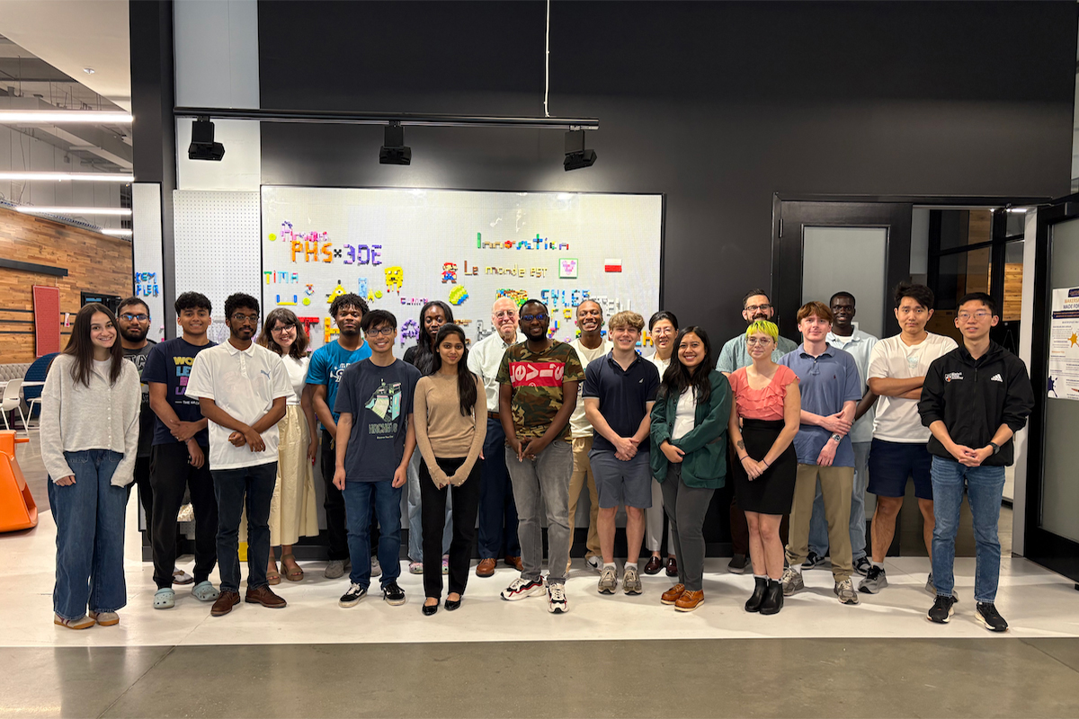 This cohort standing together at The Hatchery