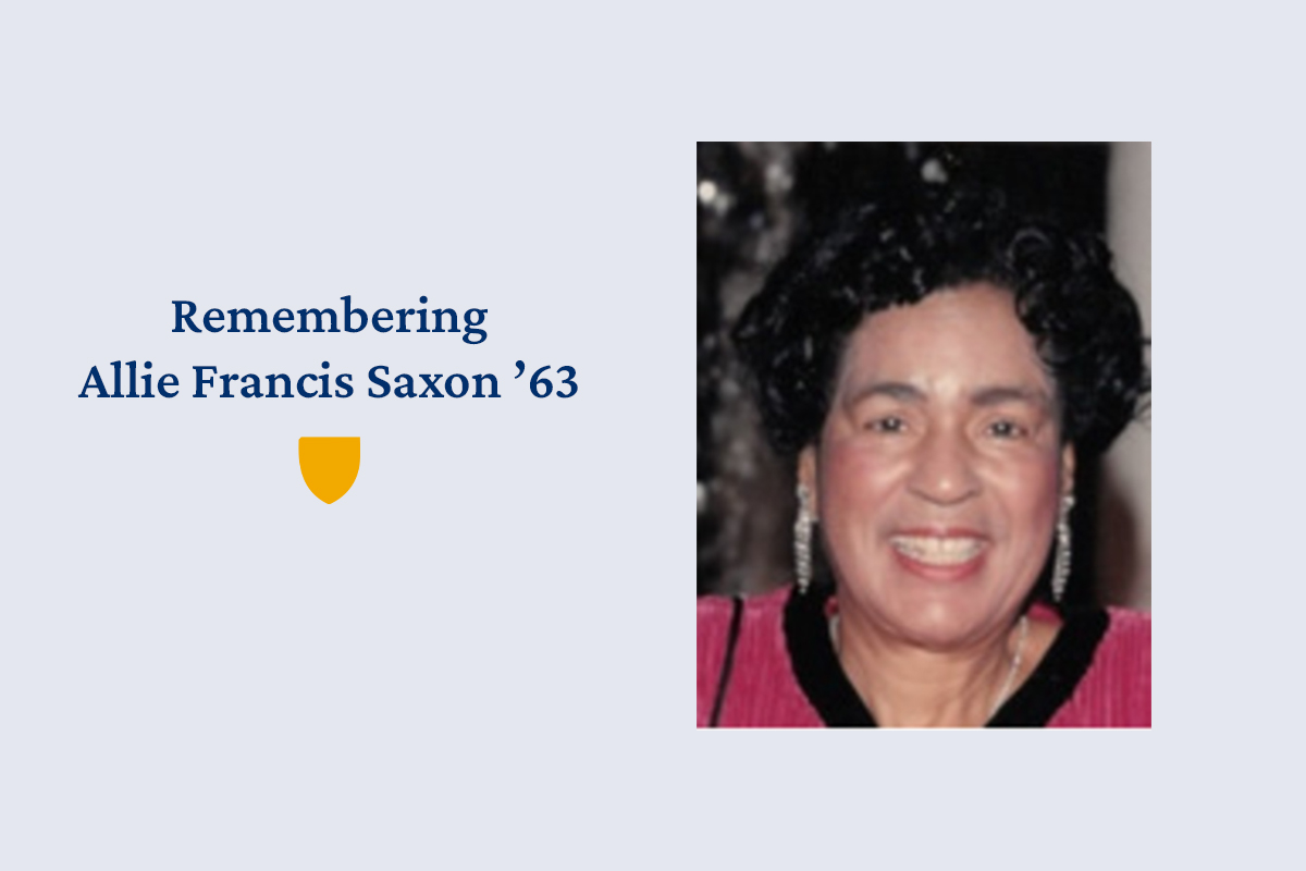 Photo of Allie Francis Saxon