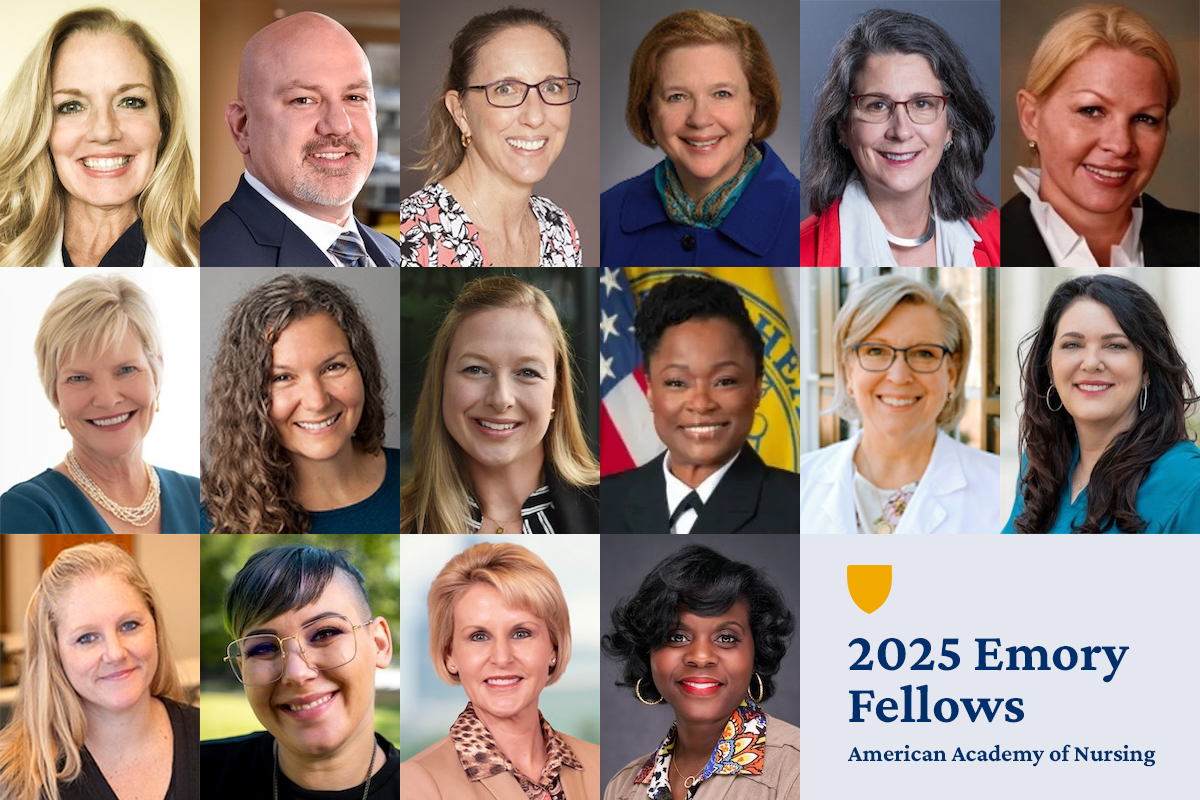 2025 American Academy of Nursing Fellows to include 16 Emory inductees