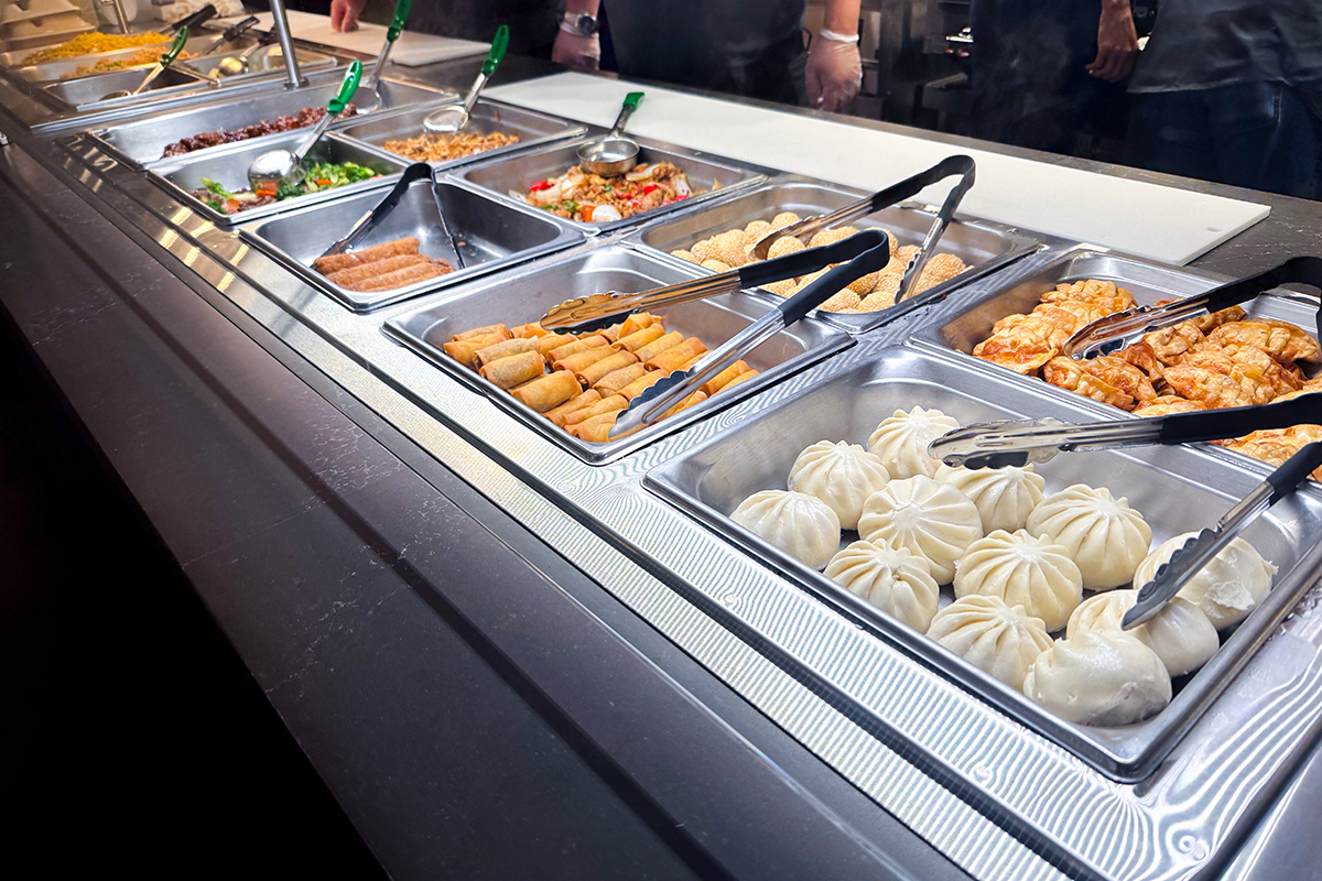 array of different foods