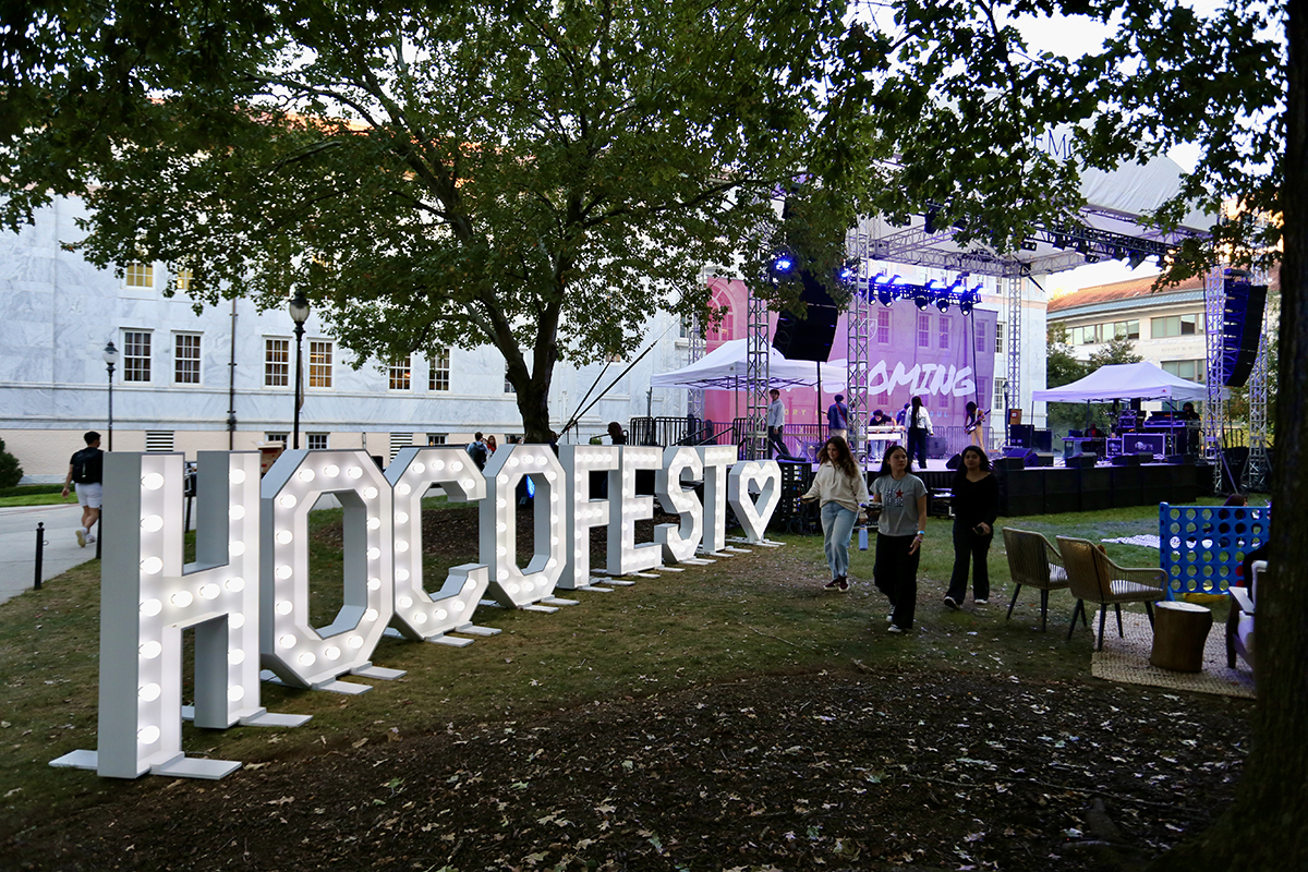 HOCOFest sign