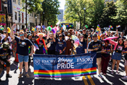 Emory University and Emory Healthcare participate in annual Atlanta Pride Parade