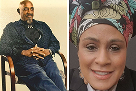 Noah Jemisin (left) will be interviewed by Halima Taha.