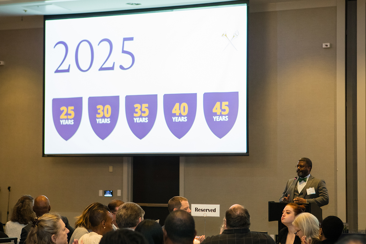 speaker in front of stand