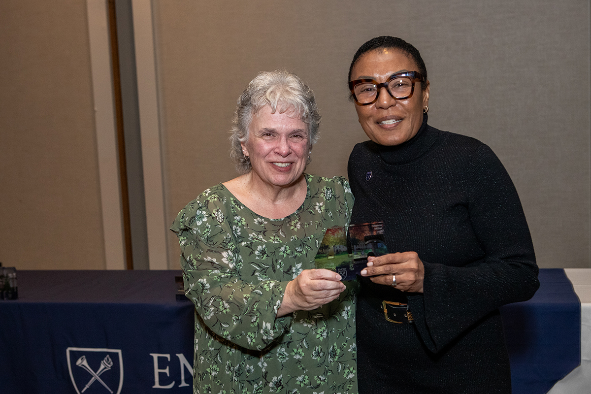 Sears with a 45 year honoree