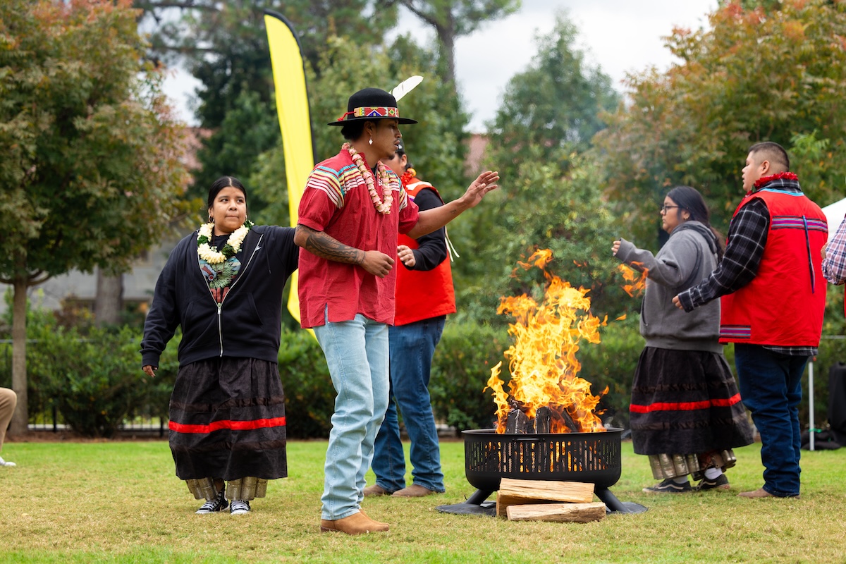 Muscogee stomp dance