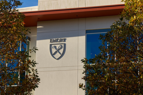 outside view of the facade of the Emory Student Center