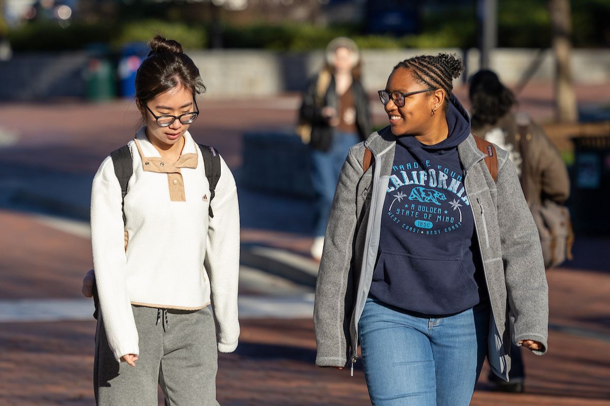 students walking 