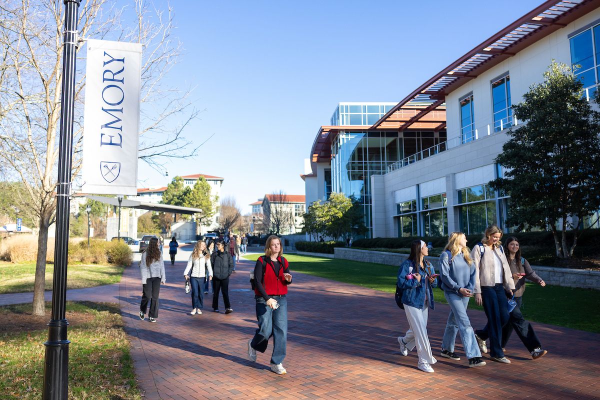 students walking 