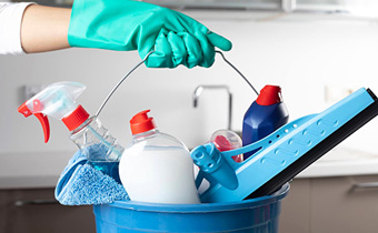 Cleaning supplies