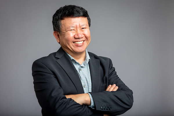 Headshot of Tsondue Samphel