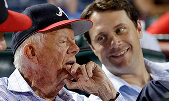 President Carter and Jason Carter 