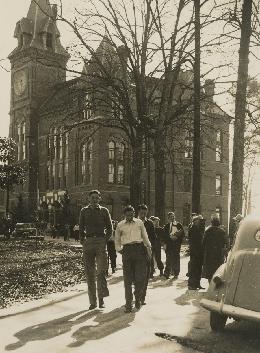 Oxford College campus and Seney Hall, 1940s