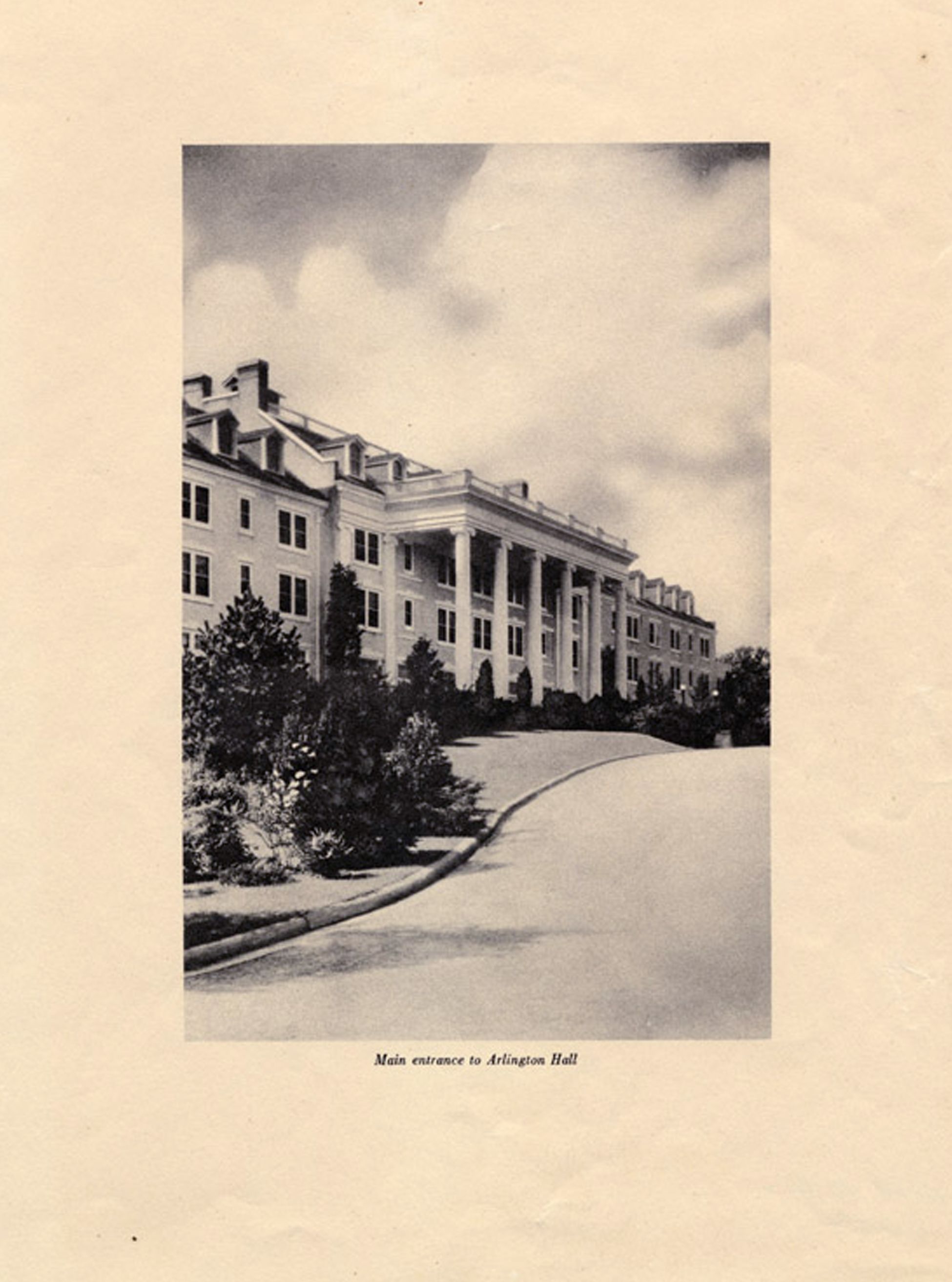 The US Army took possession of Arlington Hall in 1942 under the War Powers Act for use by its Signals Intelligence Service.