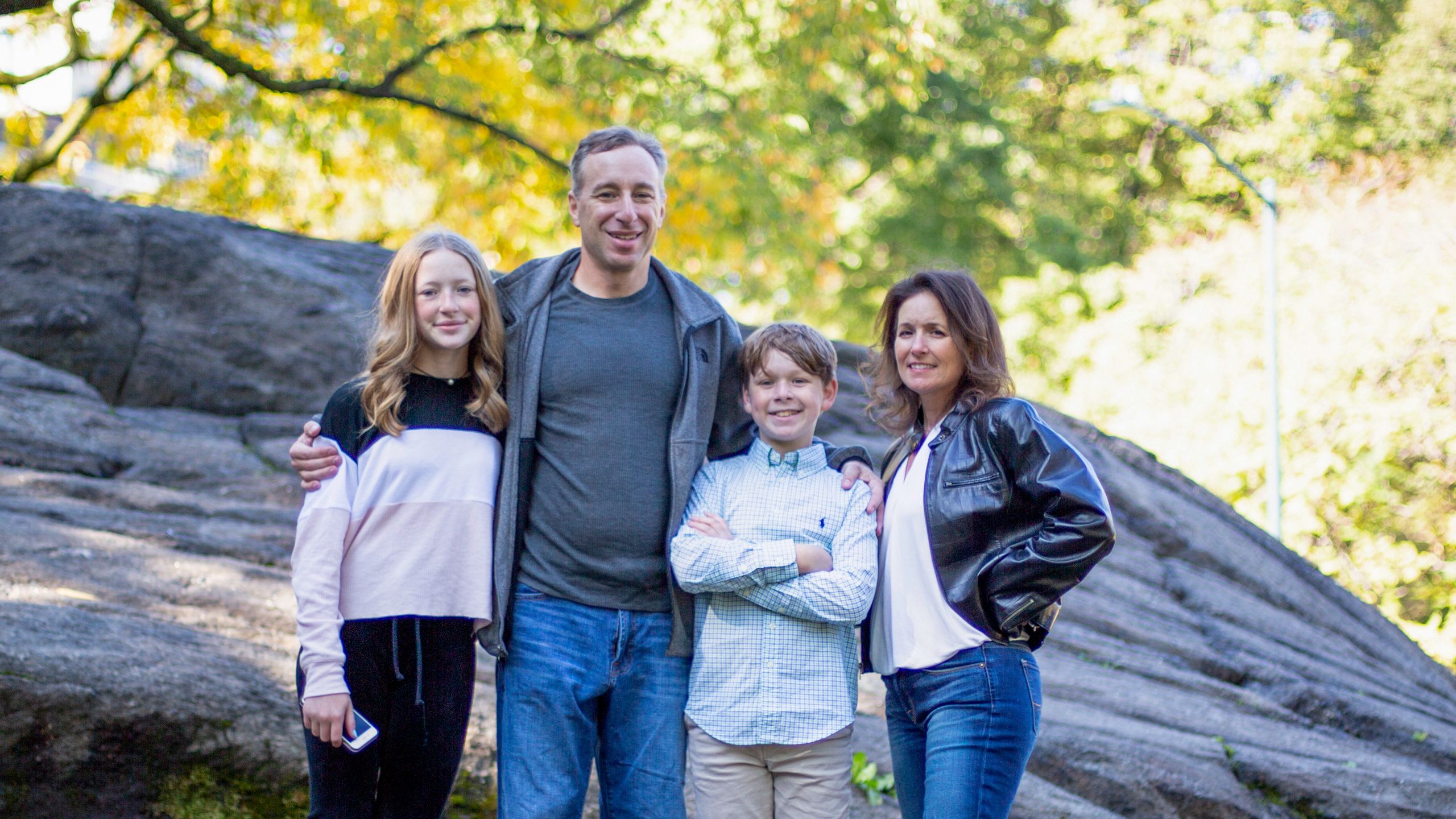 Family photo of the Lipmans.